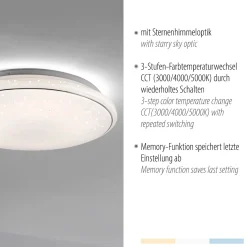 JUPITER LAMPA SUFITOWA BIAŁY (14364-16) - Paul Neuhaus