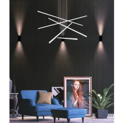 KASUMI ŻYRANDOL W-5 czarny 3000K (66369) - Ramko