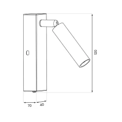 Kinket Santi Czarny (ML1012) - Milagro