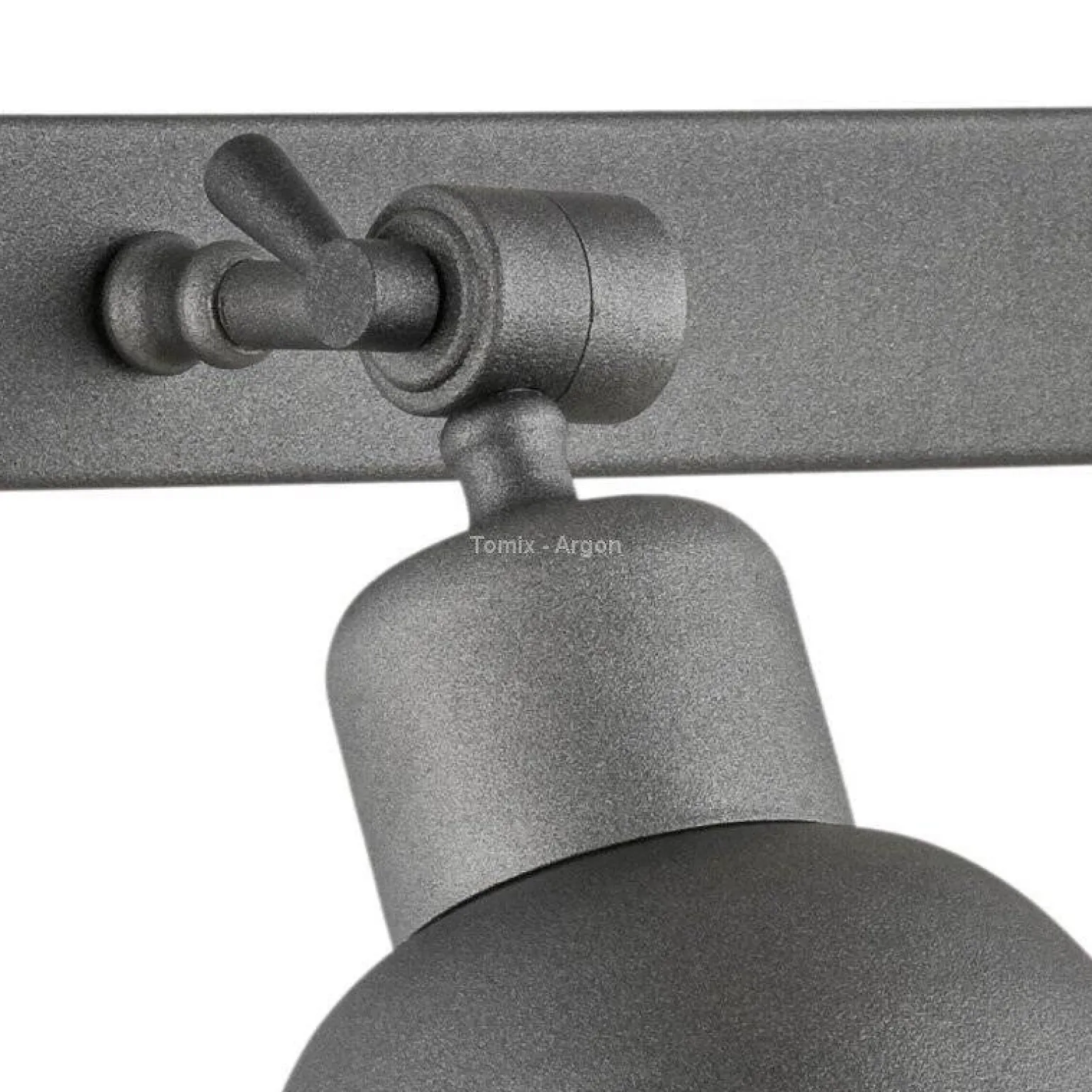 kinkiet 2 pł. EUFRAT antracyt 2 x E27/60W ARGON 677