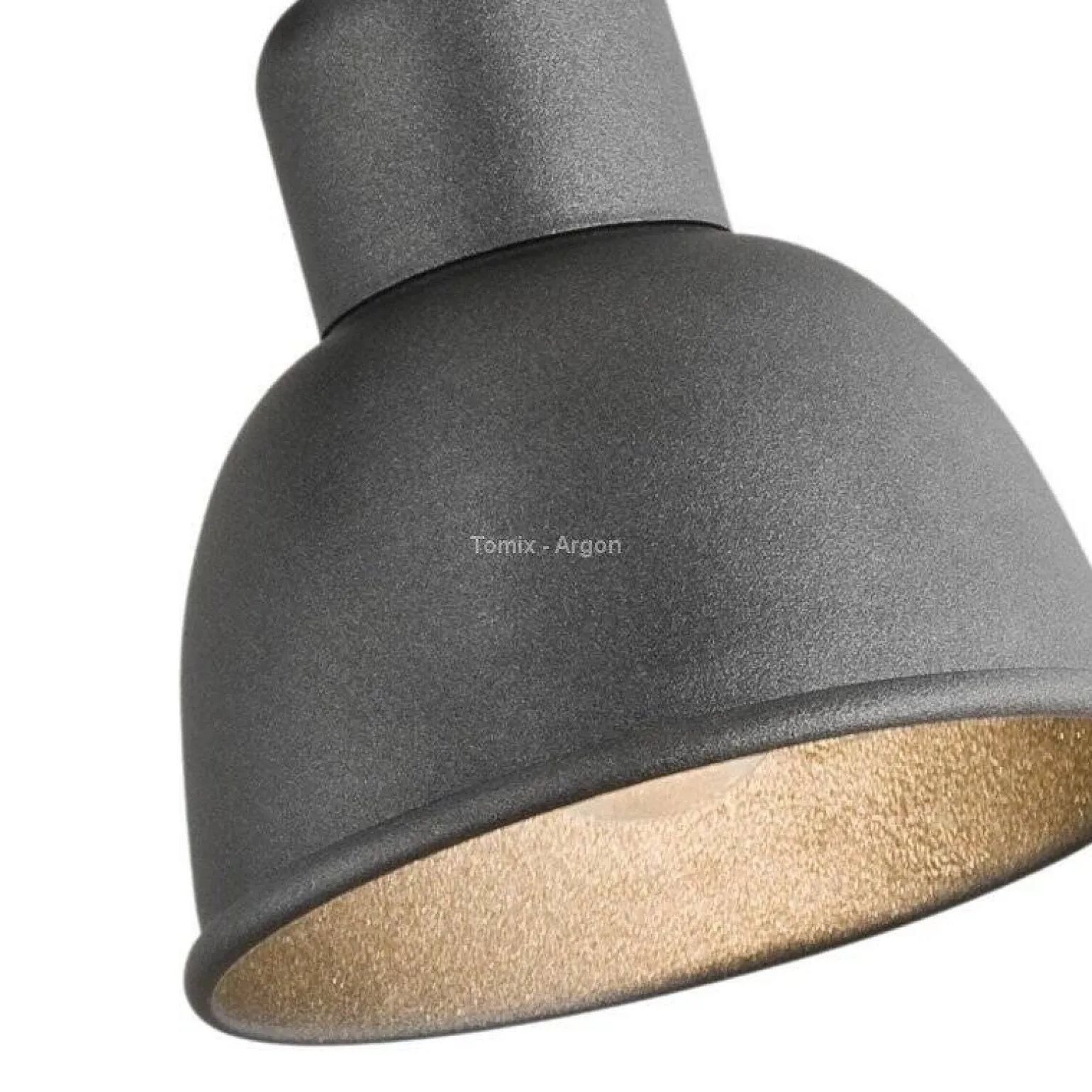 kinkiet 2 pł. EUFRAT antracyt 2 x E27/60W ARGON 677