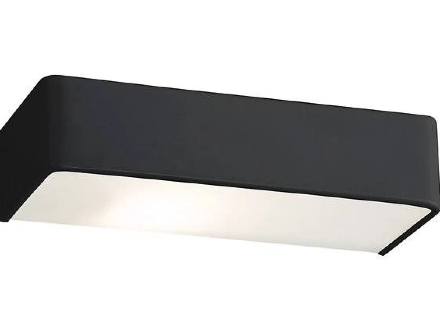 kinkiet 2 pł. duży RODAN czarny 2 x E27/15W LED ARGON 657