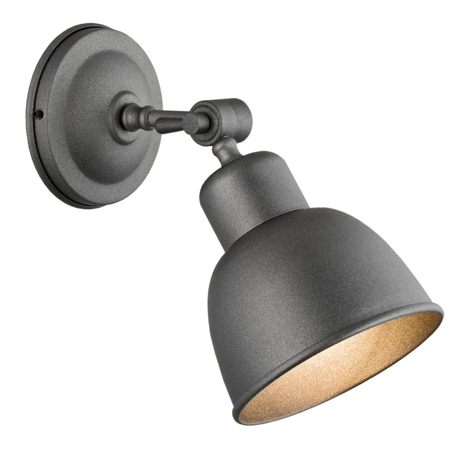 kinkiet 1 pł. EUFRAT antracyt 1 x E27/60W ARGON 3183