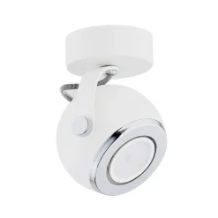 kinkiet 1 pł. KOS biały 1 x GU10: 5W(LED) lub max 50W ARGON 3519