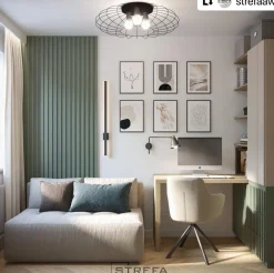 Kinkiet 1 pł. na dłuższym wysięgniku AVALONE (8009) - Argon