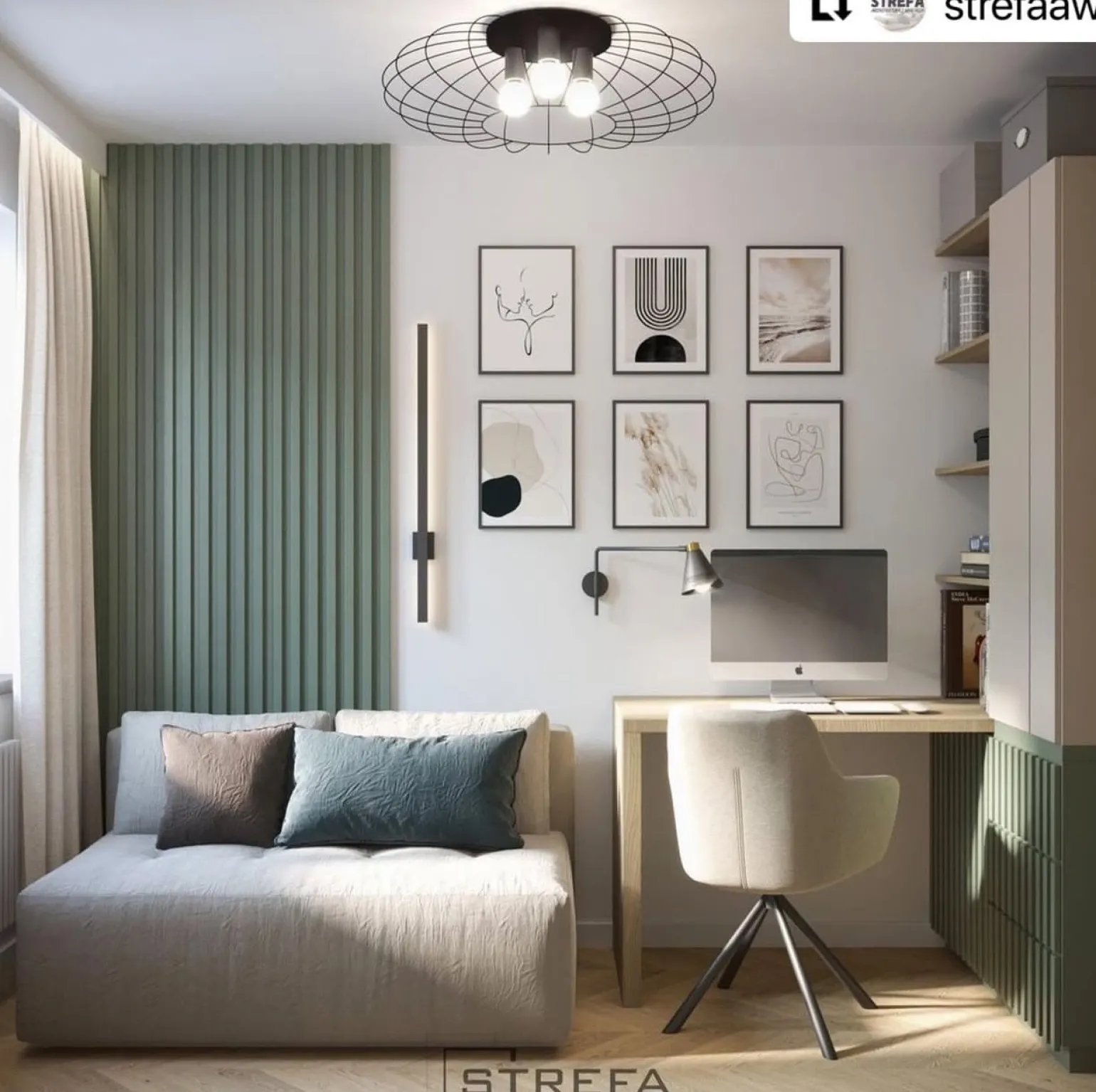 Kinkiet 1 pł. na dłuższym wysięgniku AVALONE (8009) - Argon