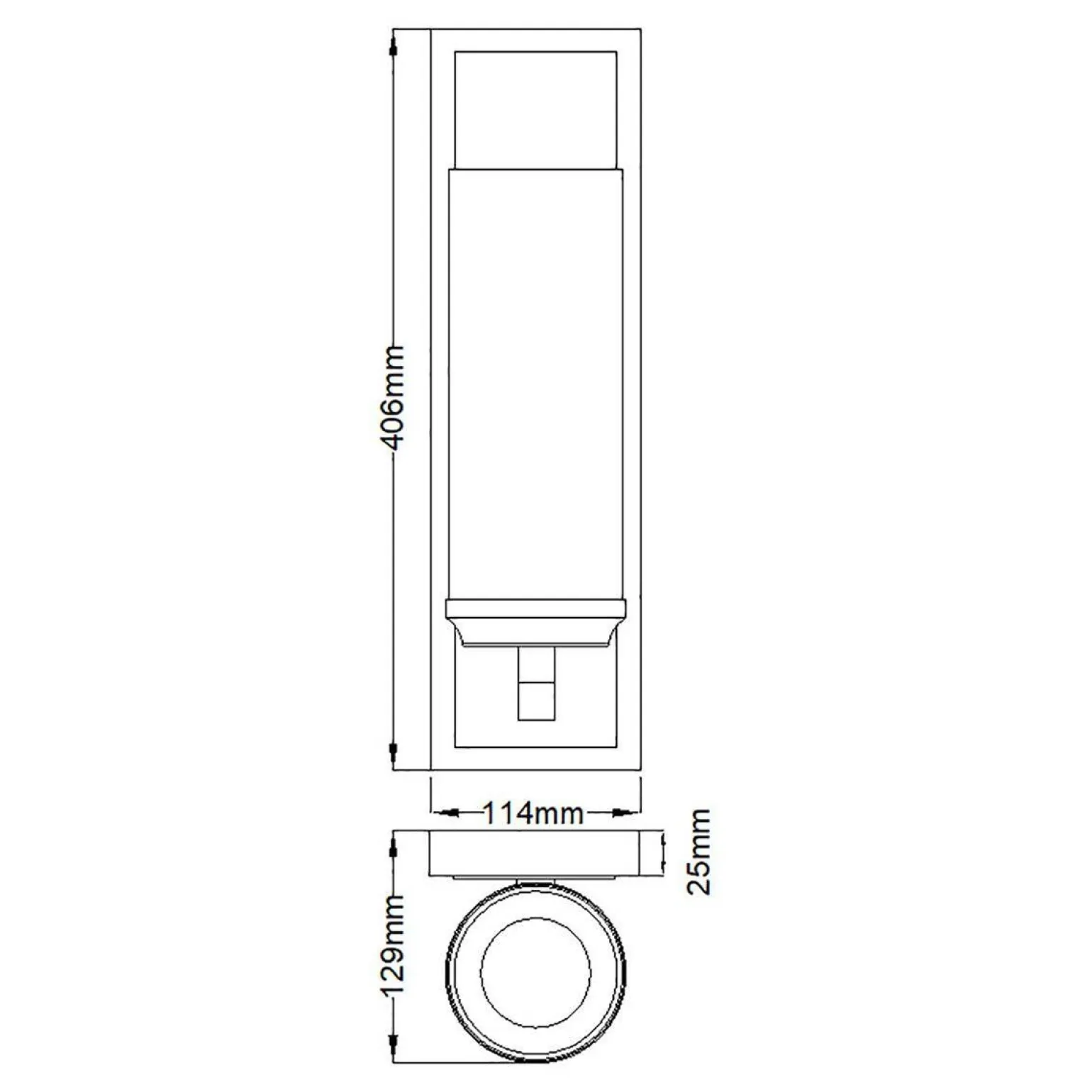 Kinkiet Amalia (FE-AMALIA1-LBATH) - Elstead Lighting