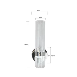 Kinkiet Ambiente chrom LED CCT (LP-1510/1W CH) - Light Prestige