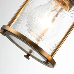 Kinkiet Ashlandbay - 3 źródła światła - Naturalny mosiądz (QN-ASHLANDBAY3-NBR-BATH) - Quintiesse