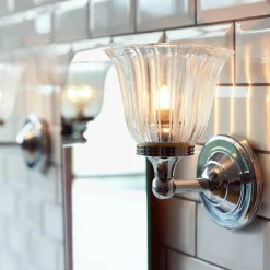 Kinkiet Austen (BATH-AUSTEN1-PC) - Elstead Lighting