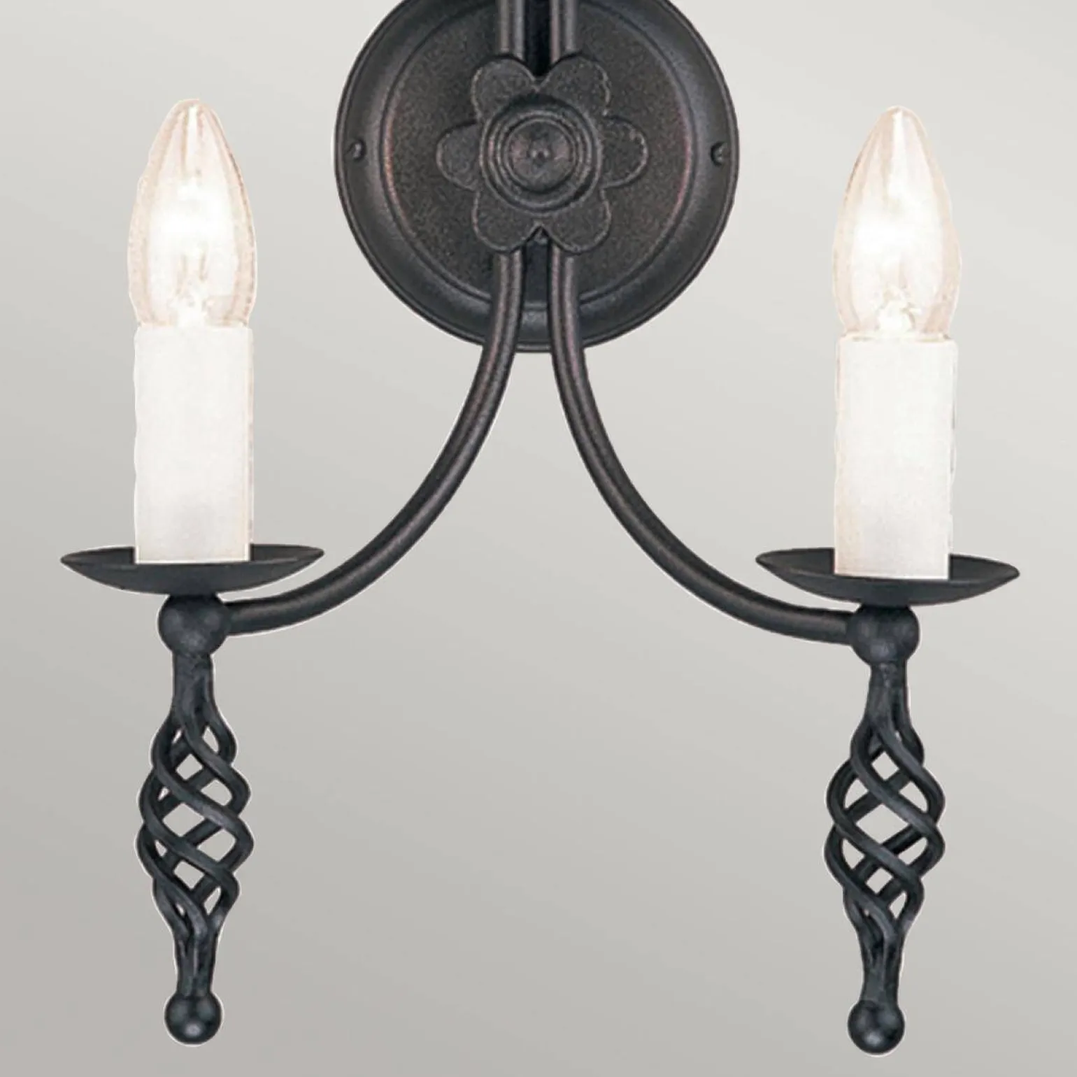 Kinkiet Belfry (BY2-BLACK) - Elstead Lighting