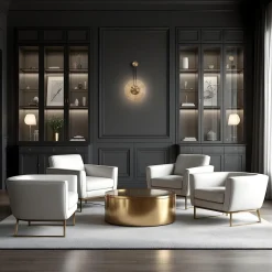 Kinkiet Bell bursztynowy LED CCT (LP-1702/1W AM) - Light Prestige