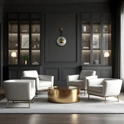 Kinkiet Bell transparentny LED CCT (LP-1702/1W TR) - Light Prestige