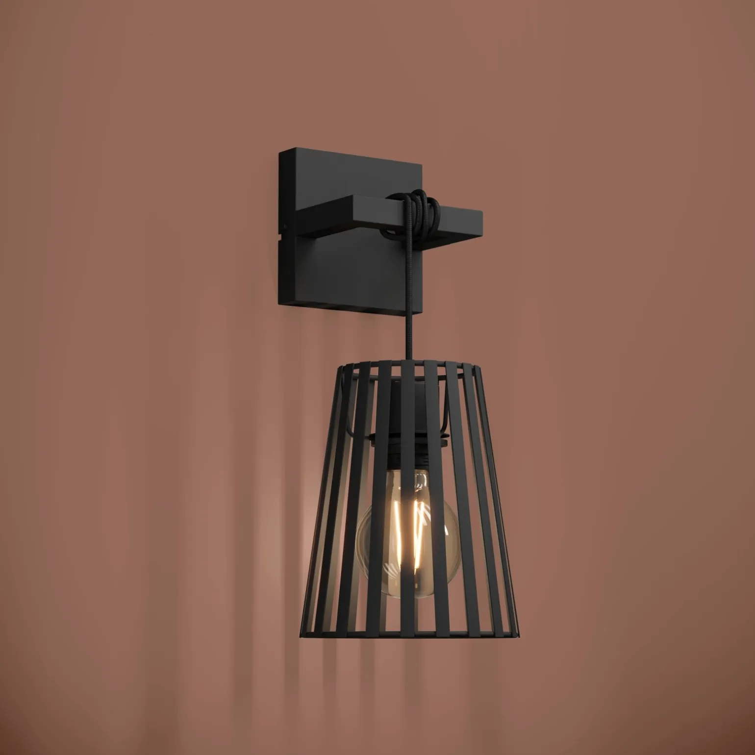 Kinkiet BOGOTA czarna (390004) - EGLO