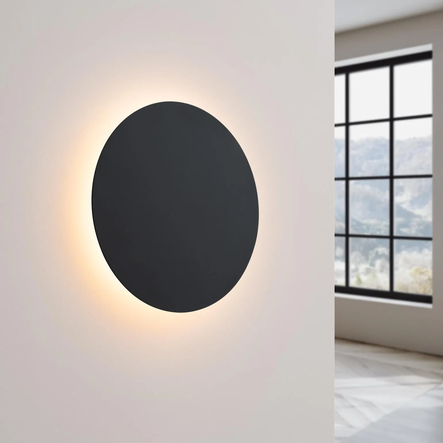 Kinkiet BORGEN czarny LED 3000K (TH.469) - Thoro Lighting