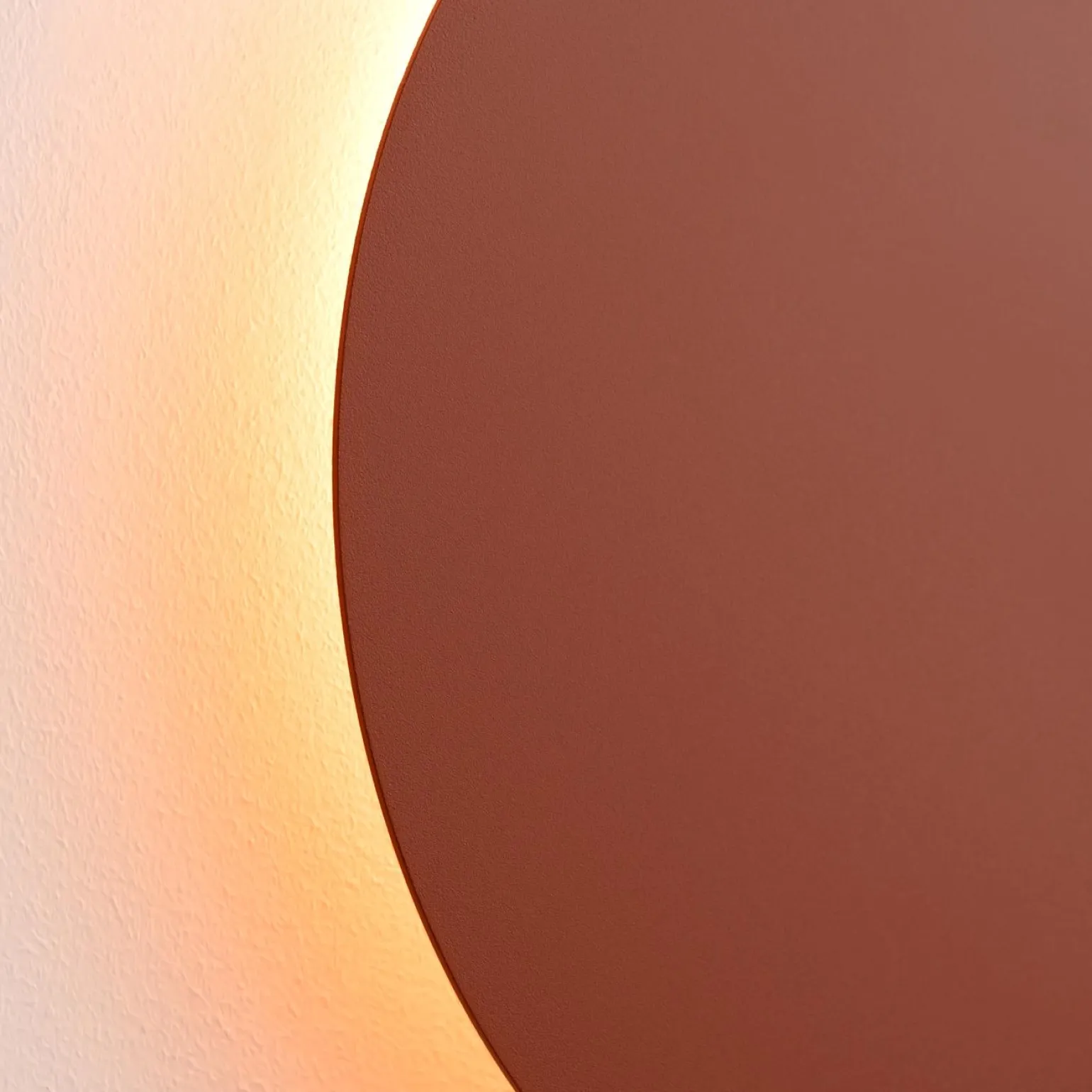 Kinkiet BORGEN ochra czerwona LED 3000K (TH.473) - Thoro Lighting