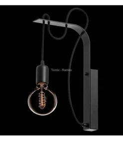 Kinkiet BORNHOLM kol. czarny (67749) Ramko