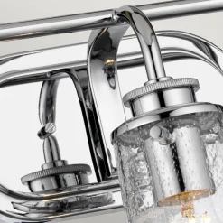 Kinkiet Braelyn - 3 źródła światła - Polerowany chrom (QN-BRAELYN3-PC) - Quintiesse