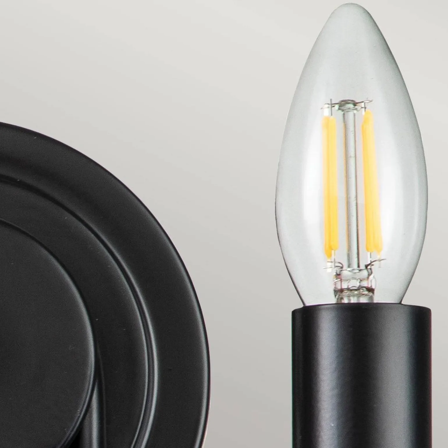 Kinkiet Capitol Hill (KL-CAPITOL-HILL2-BLK) - Elstead Lighting