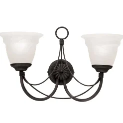 Kinkiet Carisbrooke (CB2-BLACK) - Elstead Lighting