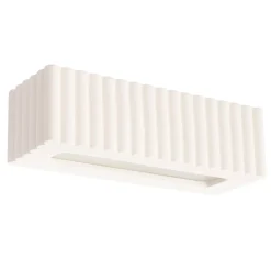 Kinkiet ceramiczny RIGATA biały (SL.1885) - Sollux Lighting