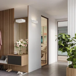 Kinkiet ceramiczny RIGATA biały (SL.1885) - Sollux Lighting