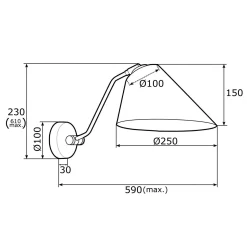Kinkiet CLAVA (4275) - ARGON