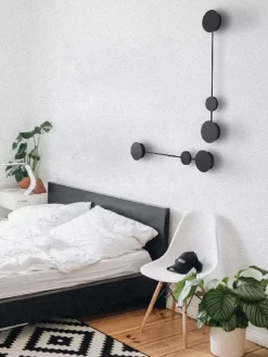 Kinkiet Clex 2 Kol. Czarny 3000K (MW1133-86) - Step into Design