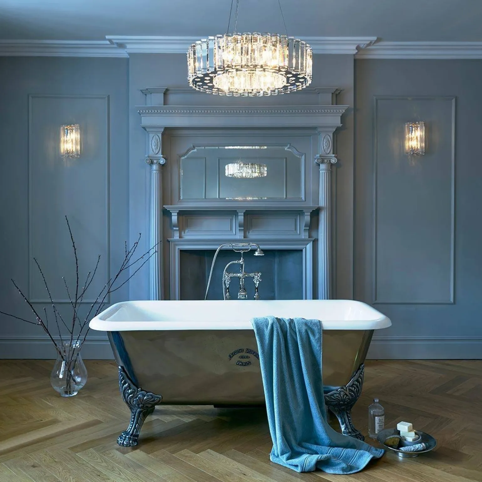 Kinkiet Crystal Skye (KL-CRYSTAL-SKYE2) - Elstead Lighting