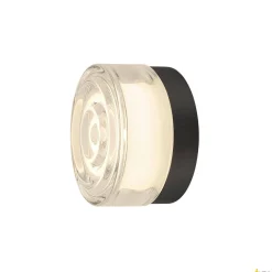 Kinkiet CYFT WAVE PHASE, czarna (1008024) - SLV