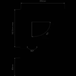 Kinkiet Digit LED II (1323042) - Astro Lighting