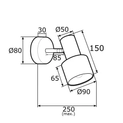 Kinkiet DORIA (4315) - ARGON