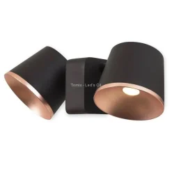 Kinkiet DRONE 2 brązowy/miedź (05-5307-CI-06) Leds