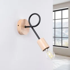 Kinkiet EMBER czarny (SL.1476) - Sollux Lighting