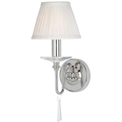 Kinkiet Finsbury Park (FP1-POL-NICKEL) - Elstead Lighting