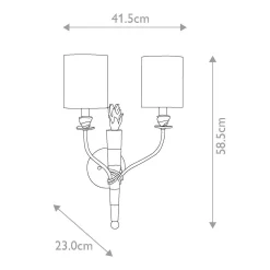 Kinkiet Flambeau (FB-FLAMBEAU2) - Elstead Lighting