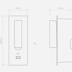 Kinkiet Fuse 3 z ładowaniem USB typu C (1215144) - Astro Lighting