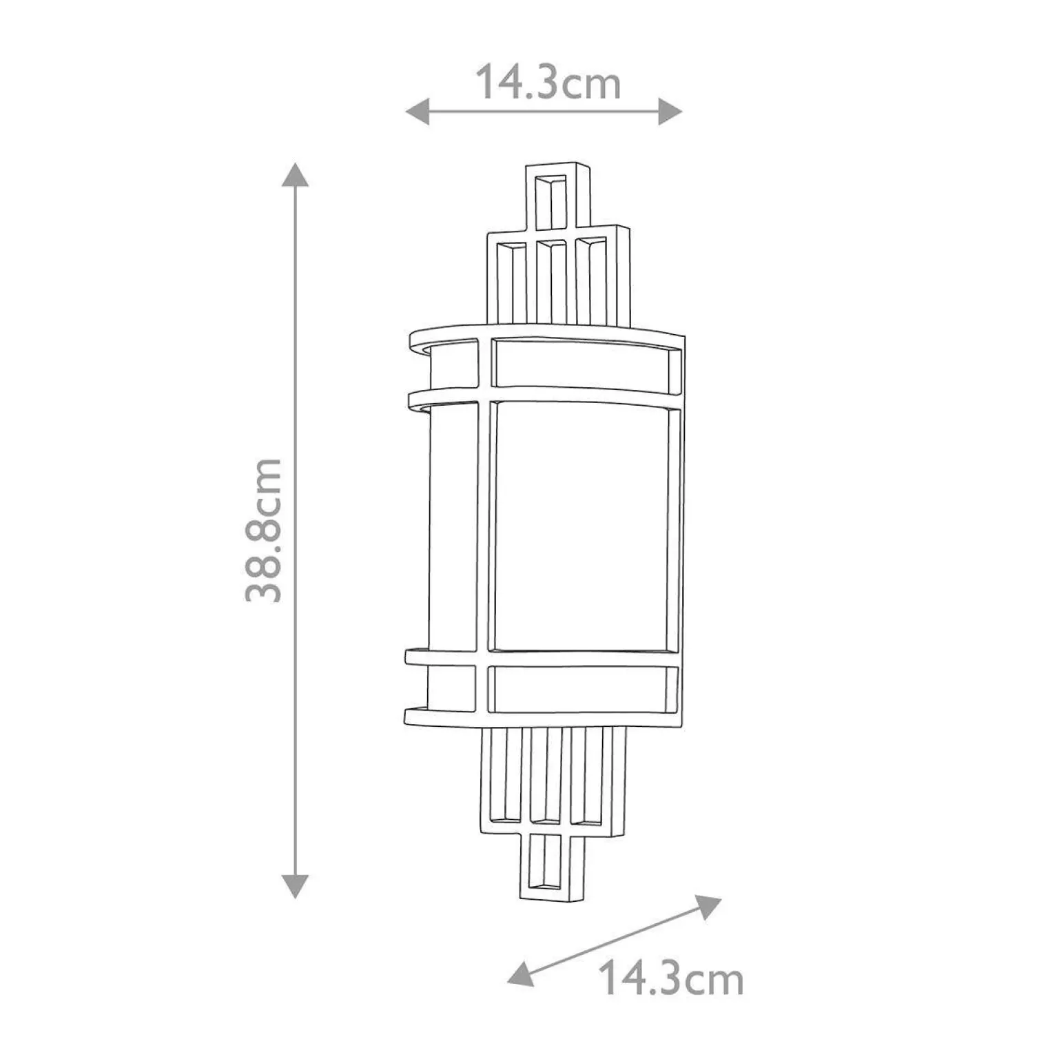 Kinkiet Fusion (FE-FUSION1-PNBR) - Elstead Lighting