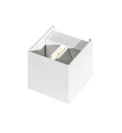 Kinkiet GAMBINO white kwadrat kostka (AZ0950 | LC8005-WH) - AZZARDO