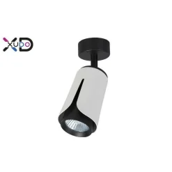 Kinkiet GU10 LED x1 biały+czarny (XD-IK261W) - Xudo