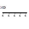 Kinkiet GU10 LED x5 biały+czarny (XD-IK265W) - Xudo