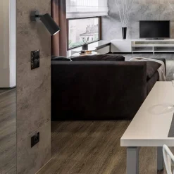 Kinkiet HUDSON BLACK 1xGU10 (MLP8794) - Milagro