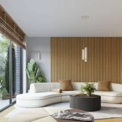 Kinkiet KARBON 30 beżowy (SL.1596) - Sollux Lighting