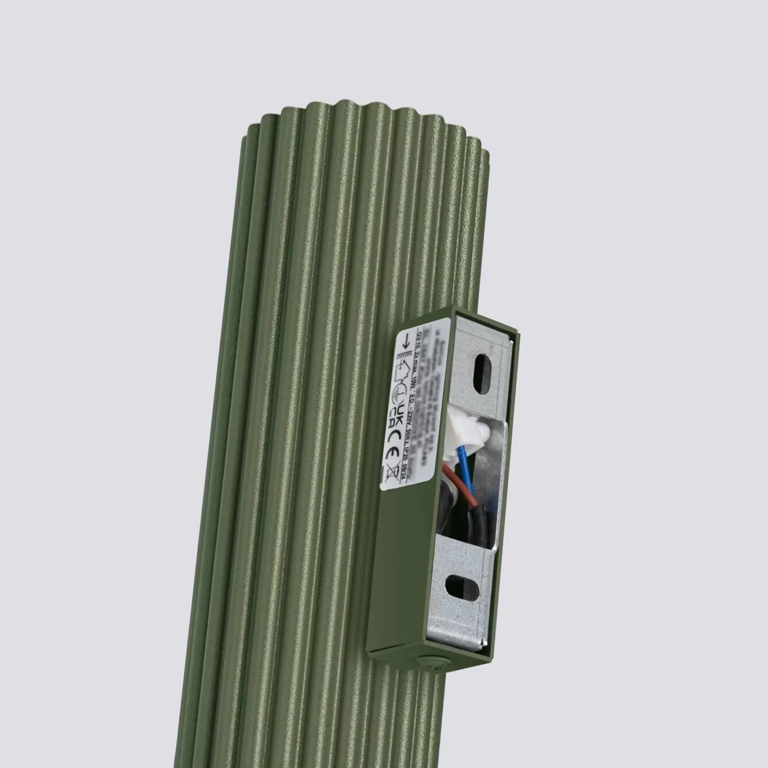 Kinkiet KARBON 20 zielony oliwkowy (SL.1657) - Sollux Lighting