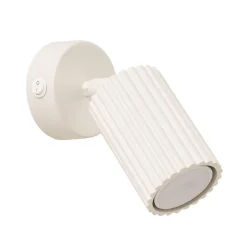 Kinkiet KARBON beżowy z włącznikiem (SL.1598) - Sollux Lighting