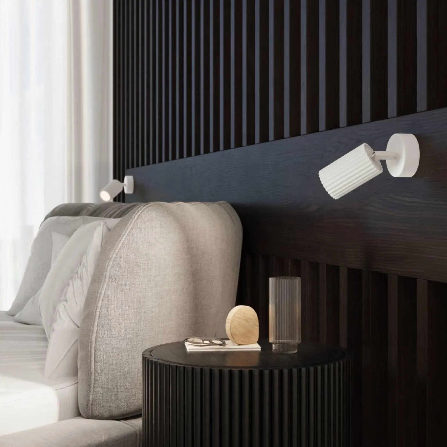 Kinkiet KARBON biały (SL.1540) - Sollux Lighting