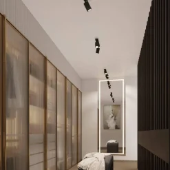 Kinkiet KARBON czarny (SL.1578) - Sollux Lighting