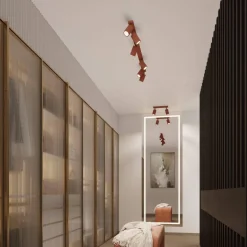 Kinkiet KARBON ochra czerwona z włącznikiem (SL.1636) - Sollux Lighting