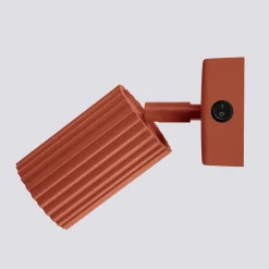 Kinkiet KARBON ochra czerwona z włącznikiem (SL.1636) - Sollux Lighting