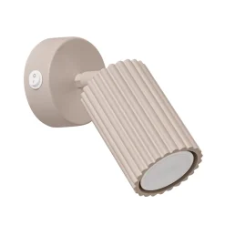 Kinkiet KARBON taupe z włącznikiem (SL.1762) - Sollux Lighting